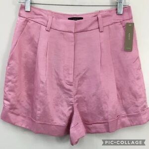 J. Crew Pink High Waist Women Shorts